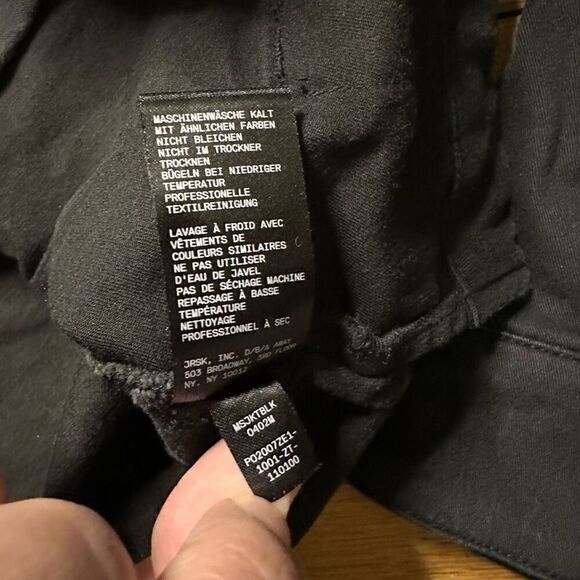 Away black snap jacket medium - Picture 4 of 10